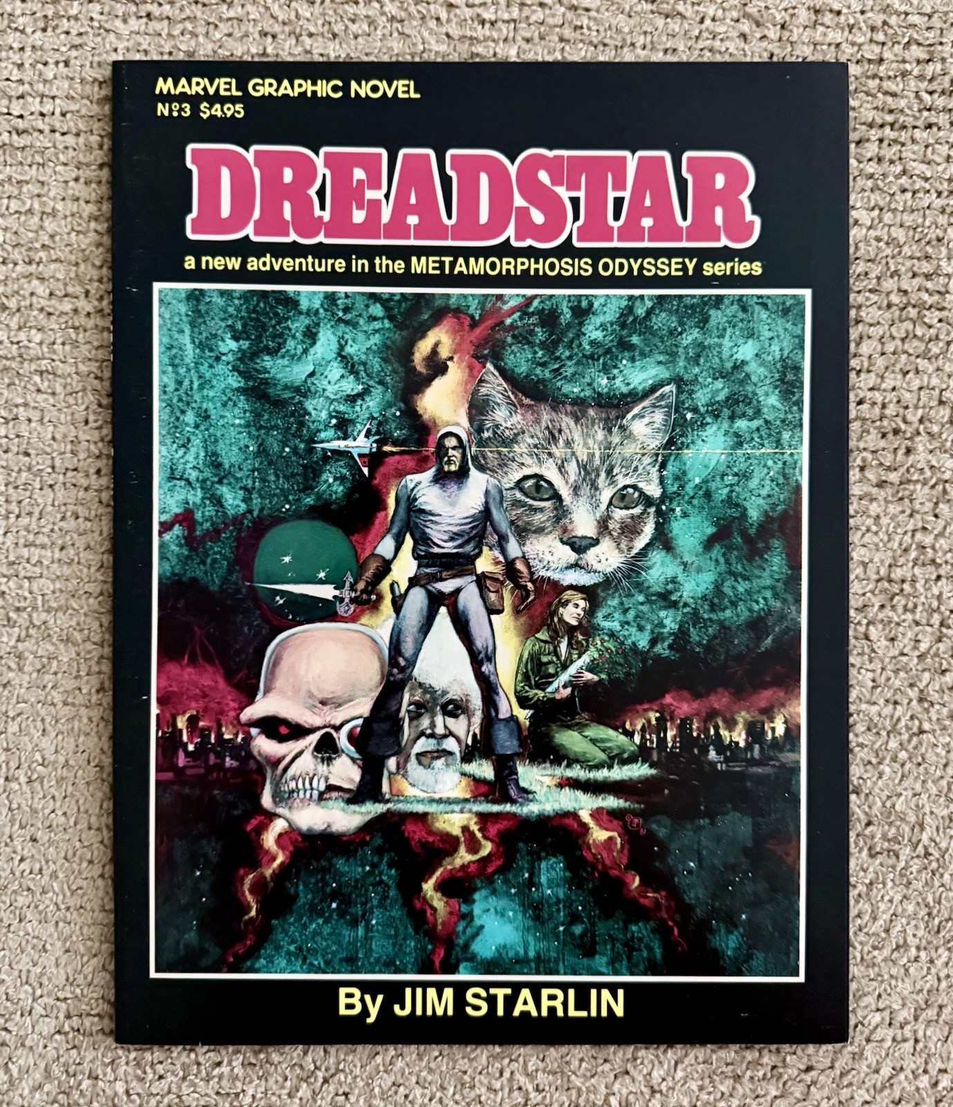 MARVEL GRAPHIC NOVEL #3: DREADSTAR, (1982), JIM STARLIN, Story & Art, NM 9.6-9.8