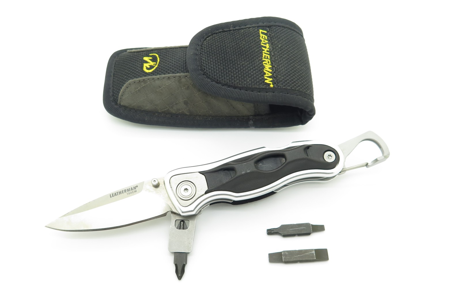 Vtg Leatherman E306x 154CM USA Synthetic Handle Multi Tool Folding Pocket Knife