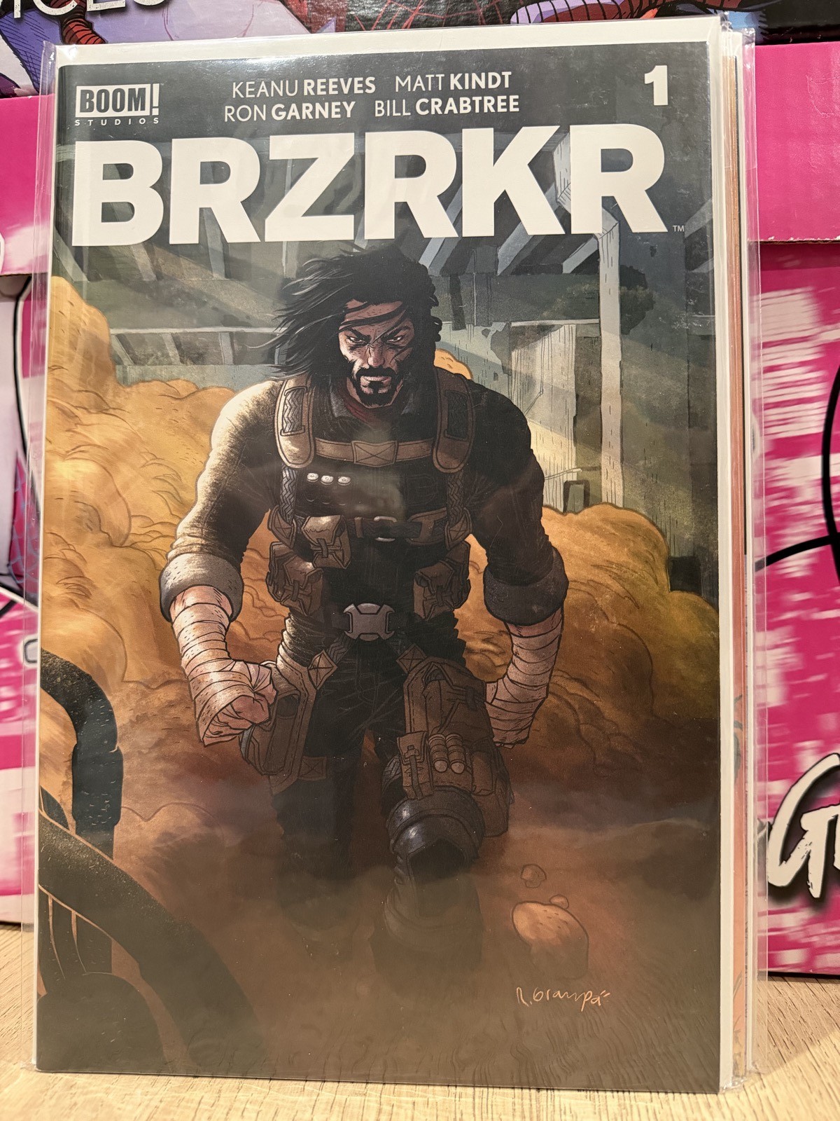 BRZRKR #1 Cover H 1:25 Rafael Grampa Variant BOOM Studios 2021