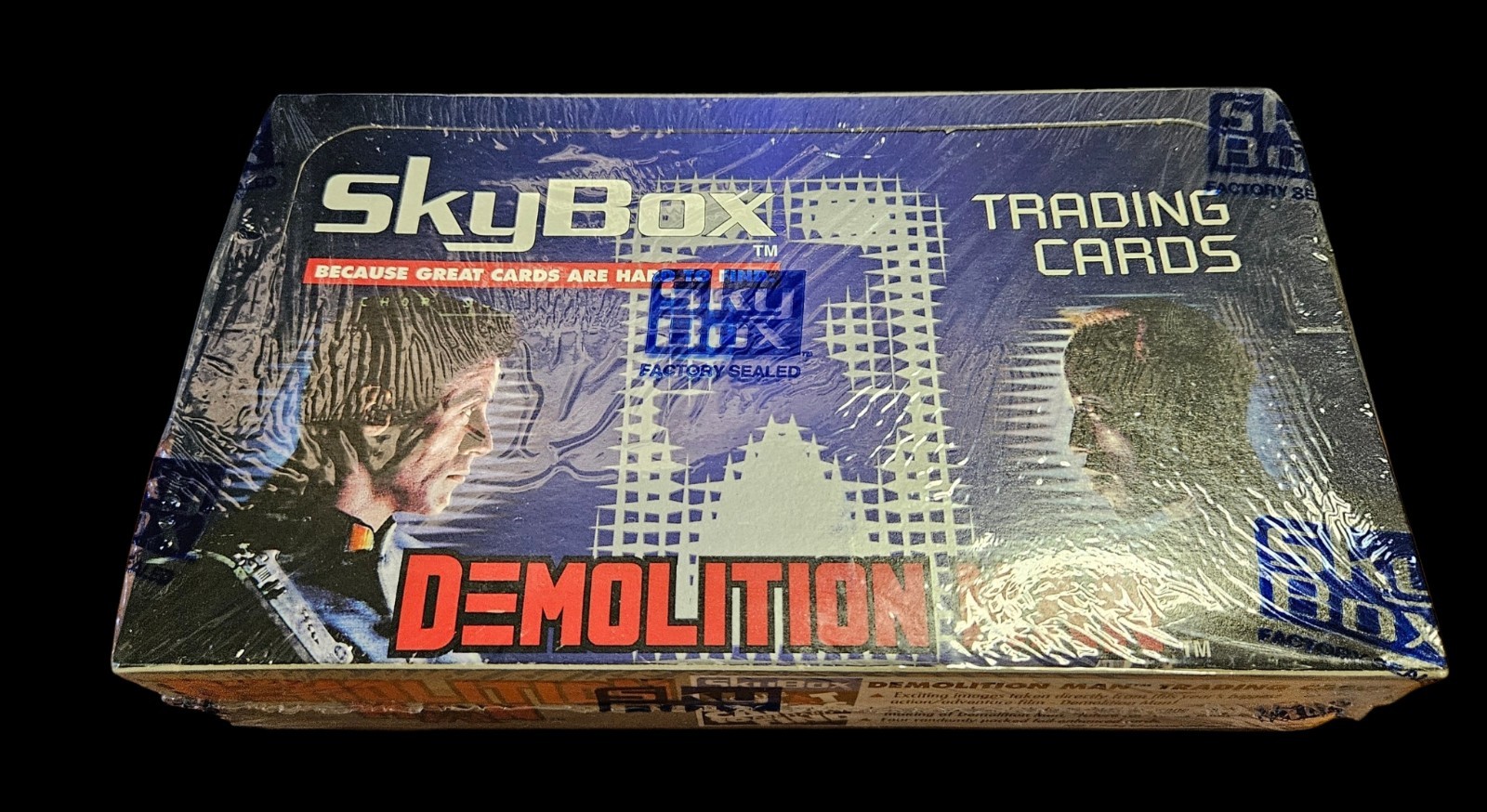 1993 SkyBox Demolition Man Factory Sealed Hobby Box 36 Packs Movie Trading Cards