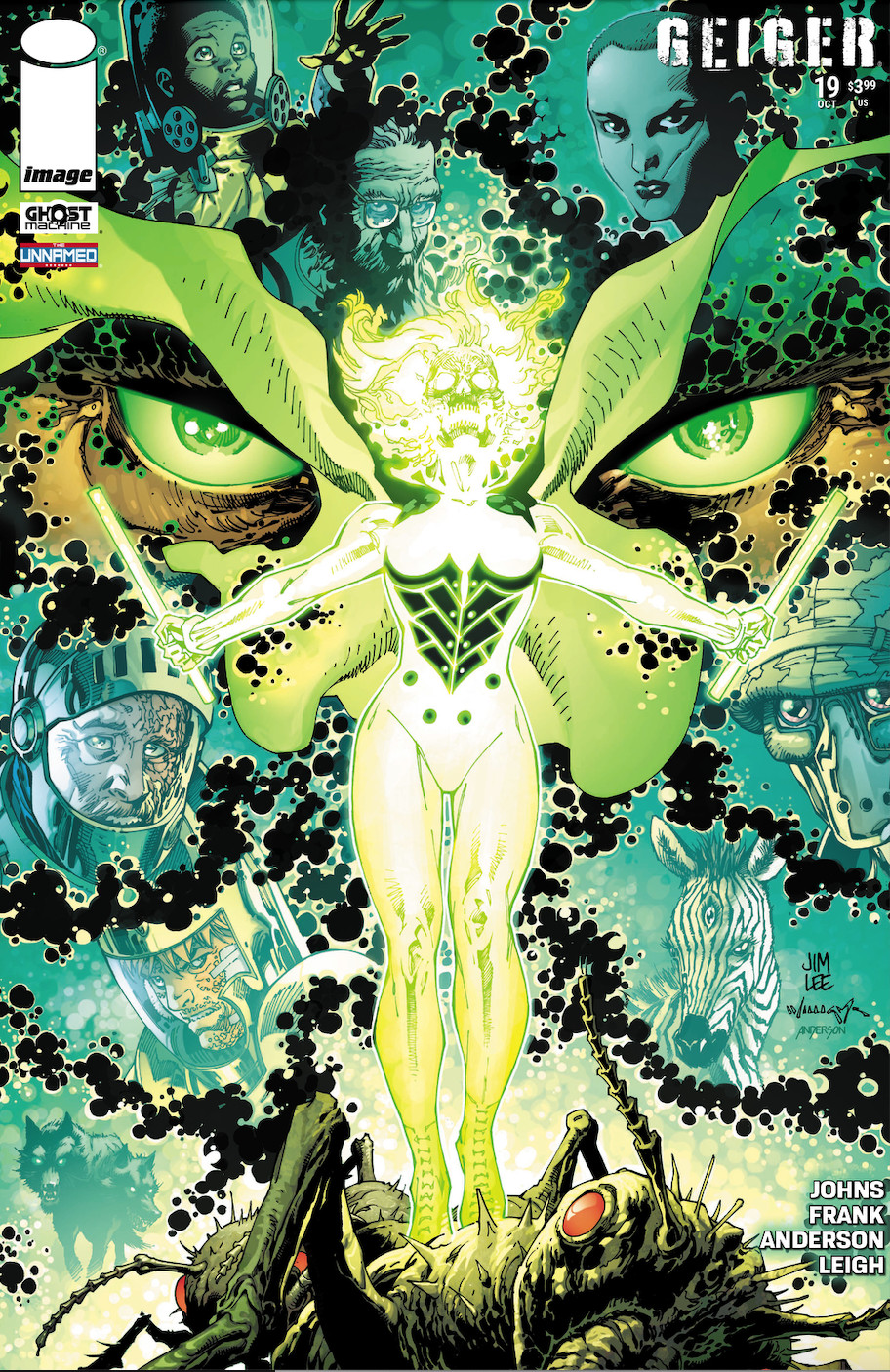 Geiger #19 Jim Lee Variant Cover Near Mint
