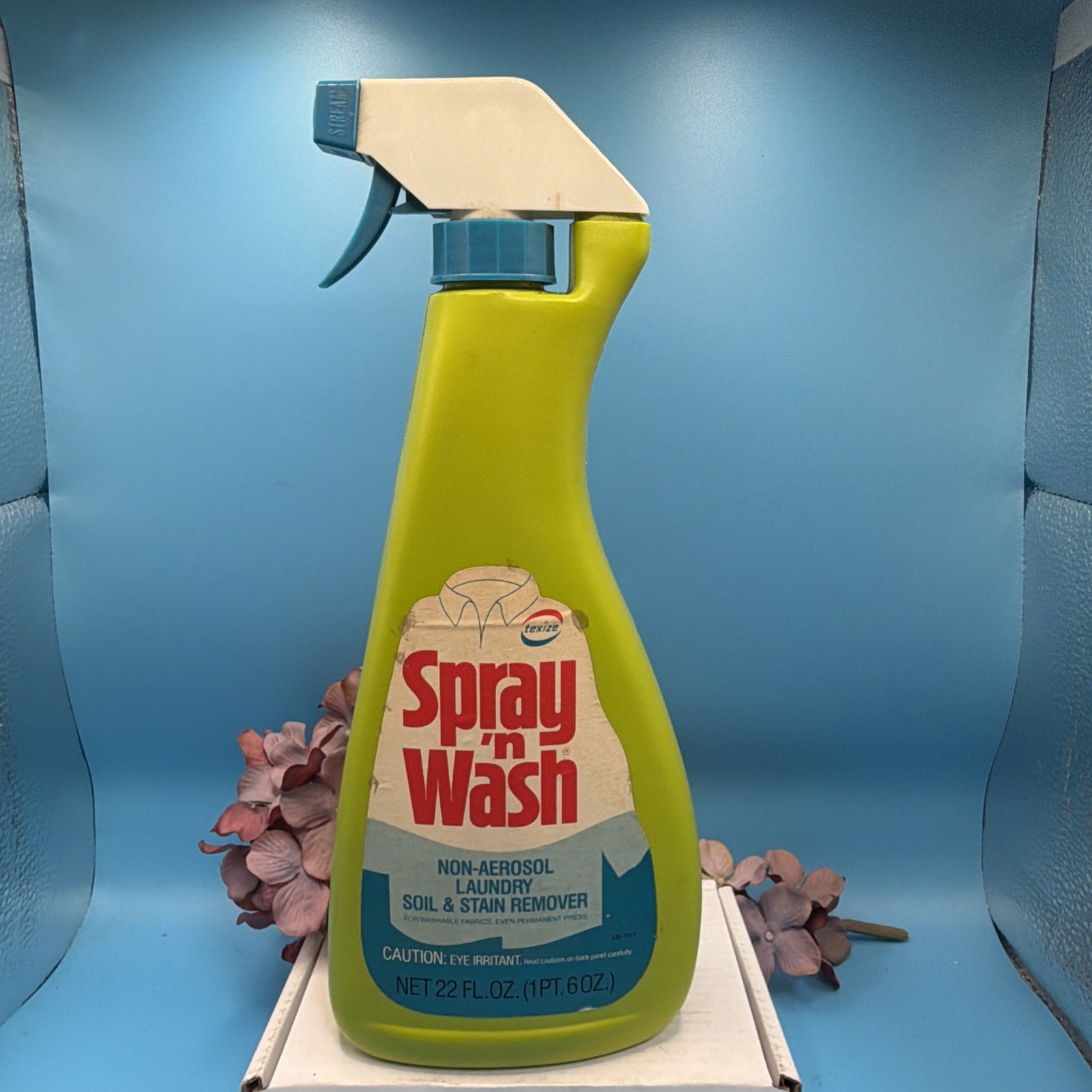 Texize Spray N Wash Laundry Stain Remover 22 Oz Vintage 1980’s New Use Or Prop