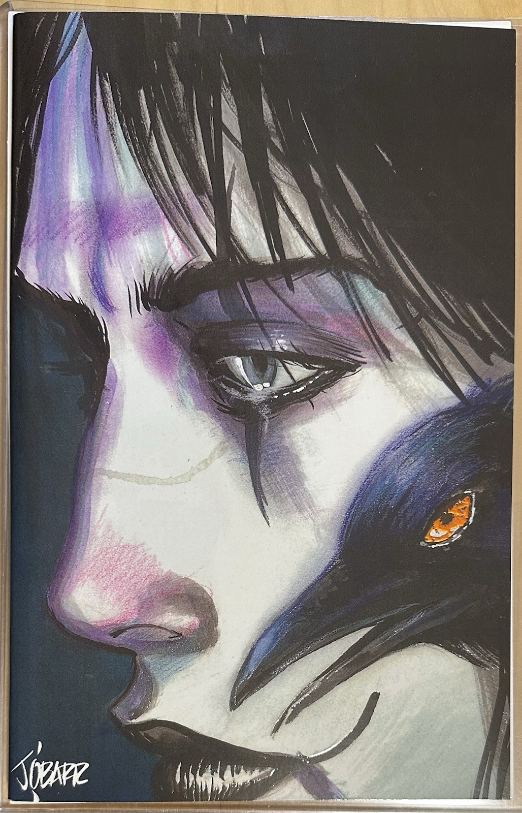 James O’Barr NYCC The Crow: Dead Time Embossed  Virgin Cover Limited To 25