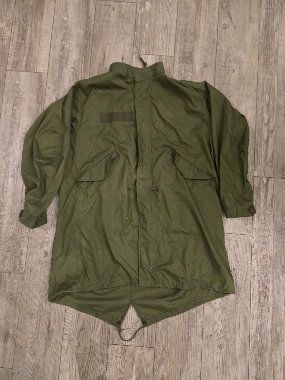 Vtg 80s M65 Fishtail Parka Jacket Coat US Army 1983 Military M Mint OG-107
