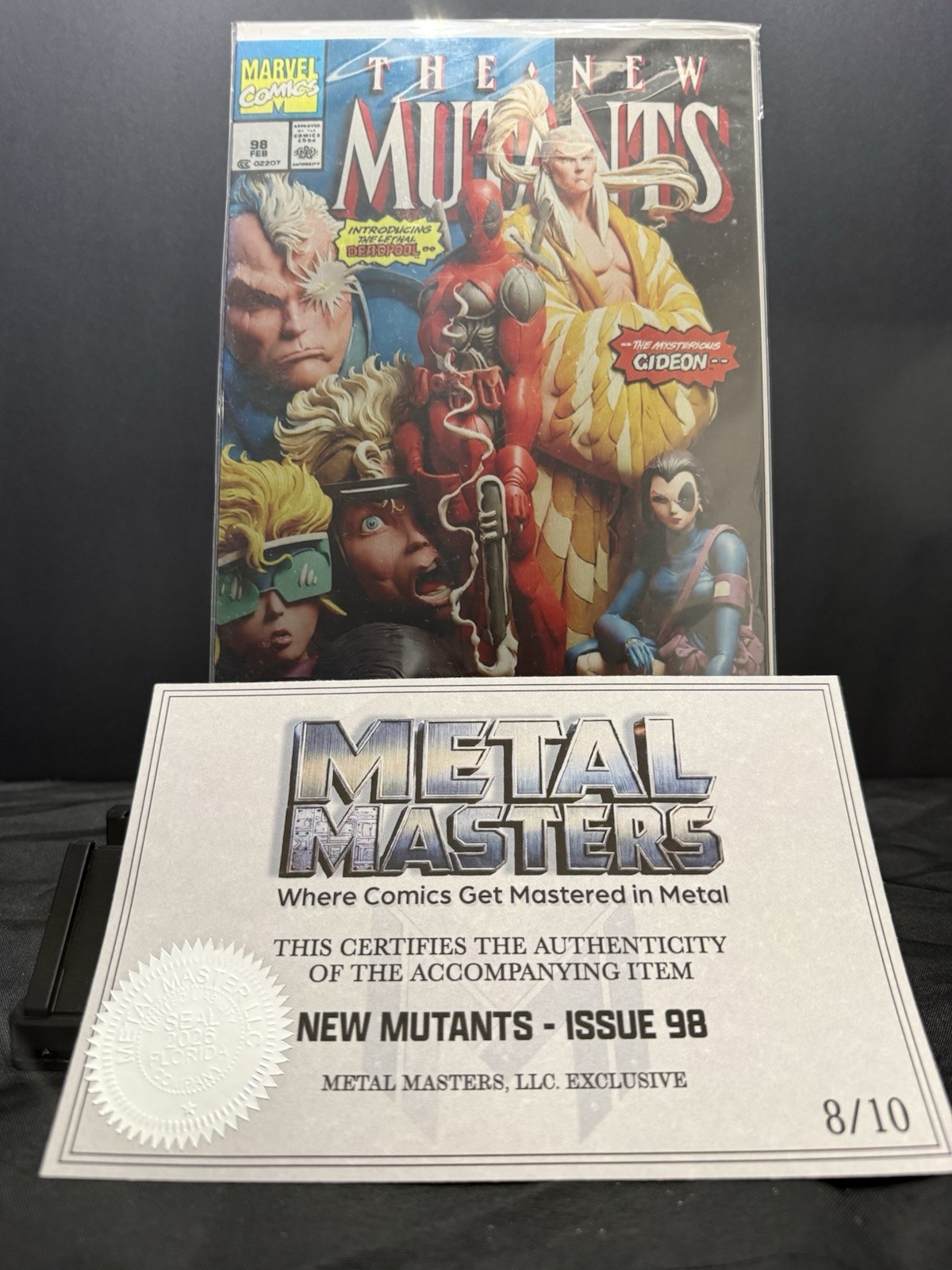 Marvel Comics The New Mutants #98  METAL VARIANT 🔥🔥🔥