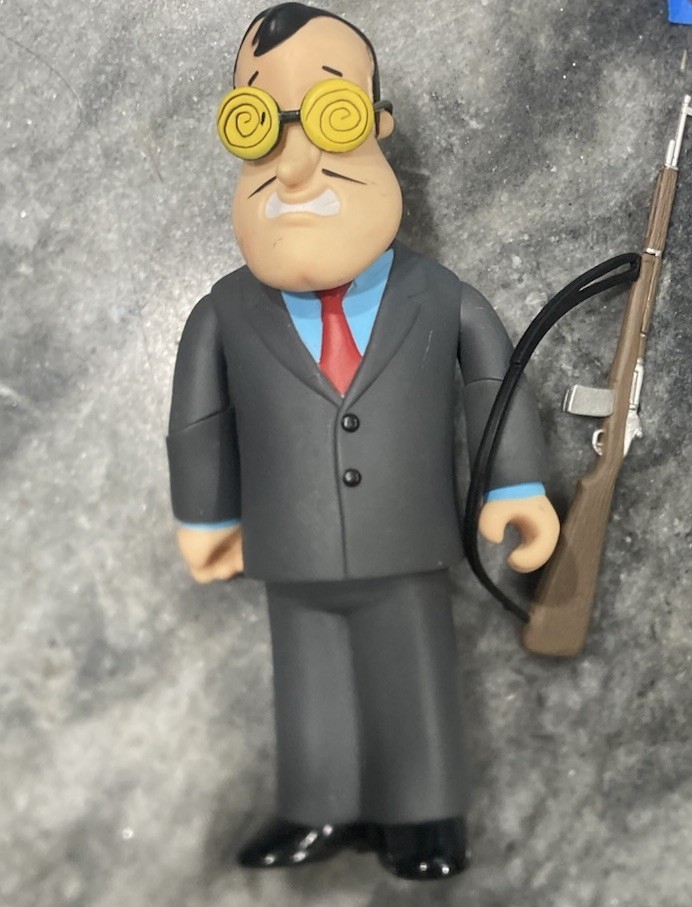  Family Guy Series 4 Mr. Weed Action Figure produced by Mezco Toyz in 2005
