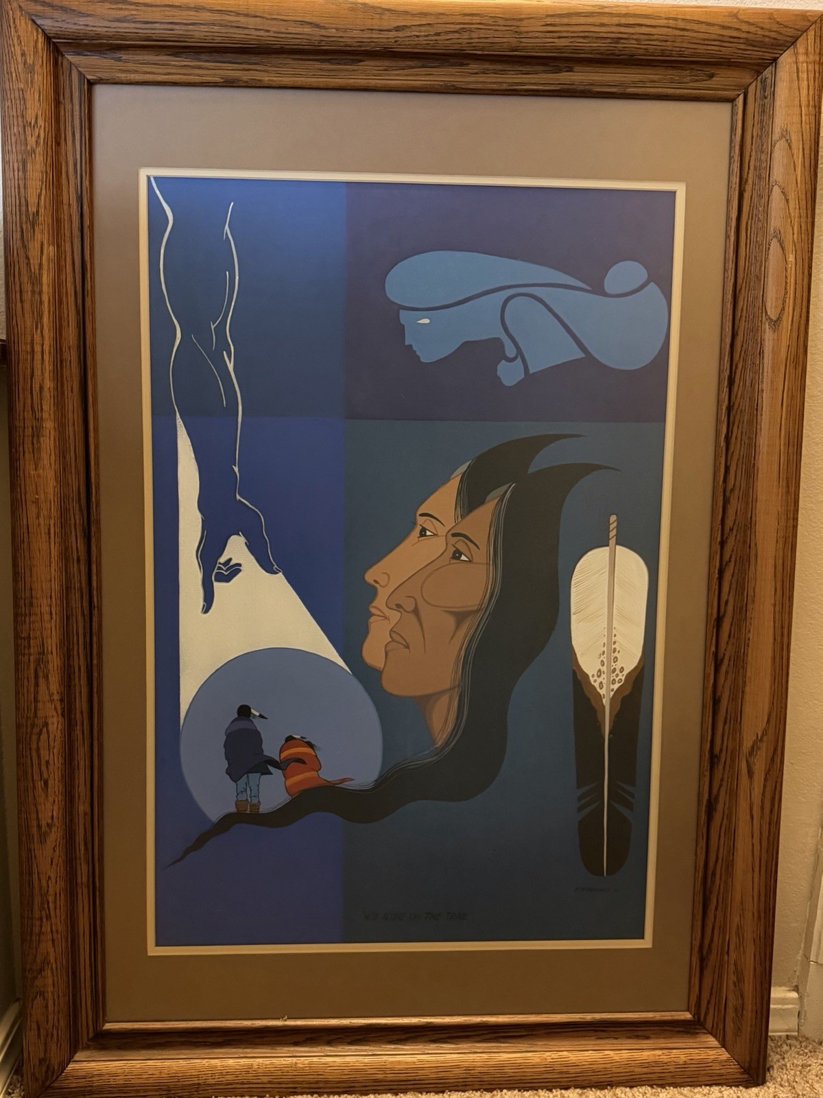 Vintage Ken Woodward Original Art