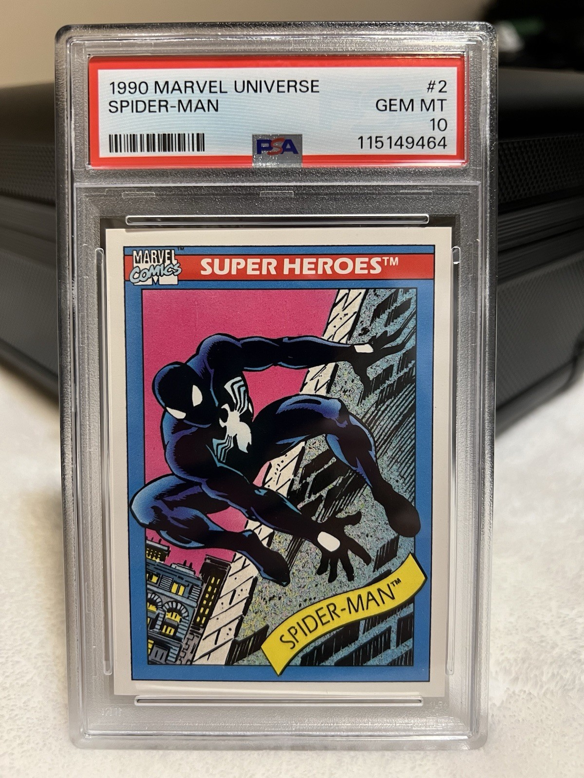 1990 Marvel Universe Spider-Man #2 PSA 10 💎