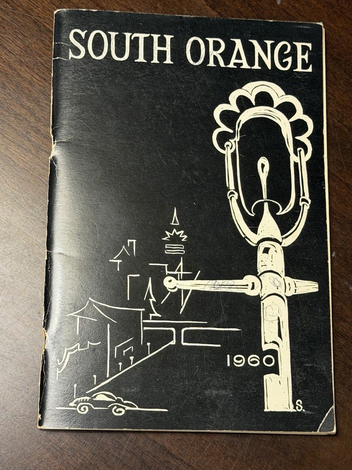 1960 South Orange NJ History Local Government Booklet Map League of Women Voters