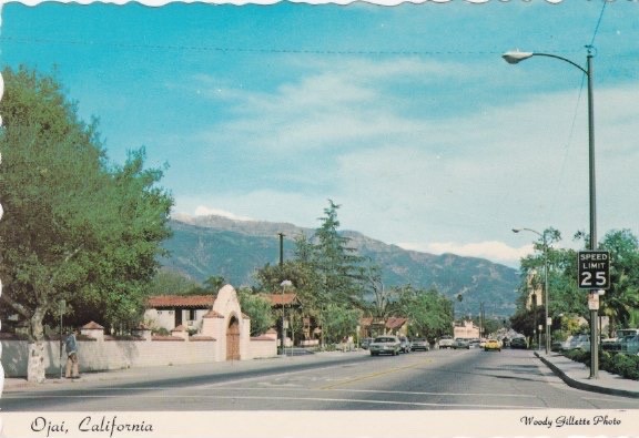 Downtown Street Scene-OJAI, California