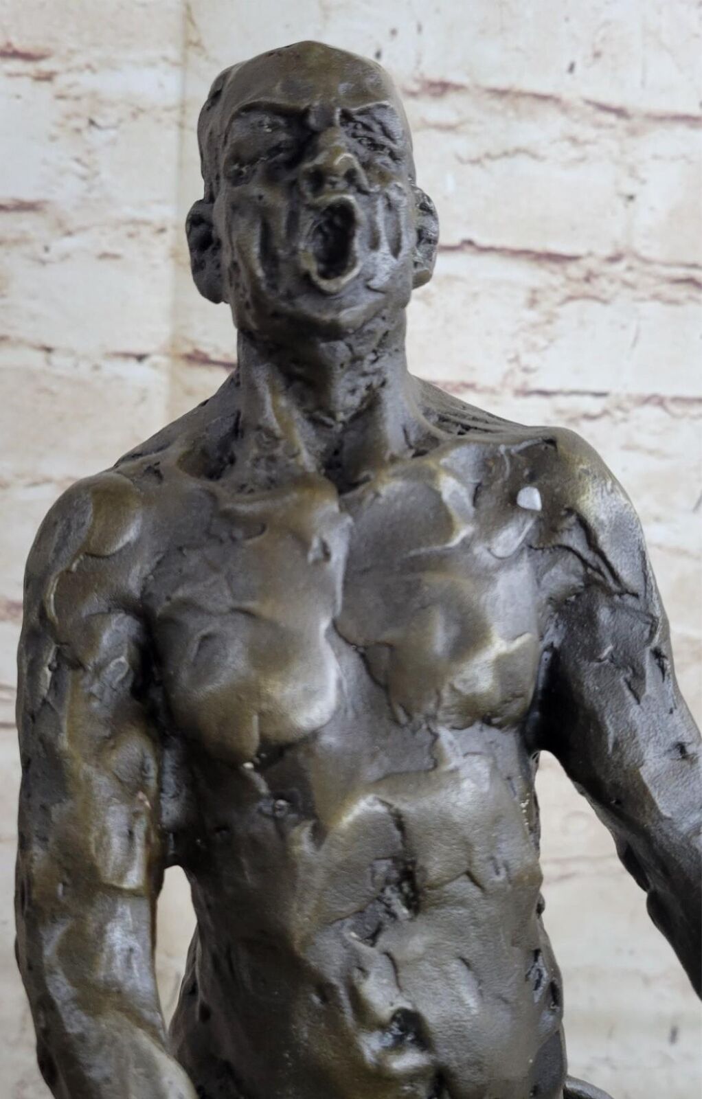 Collector Edition Moment Of Heat Power Dual Bronze Sculpture Figure Sex Nude