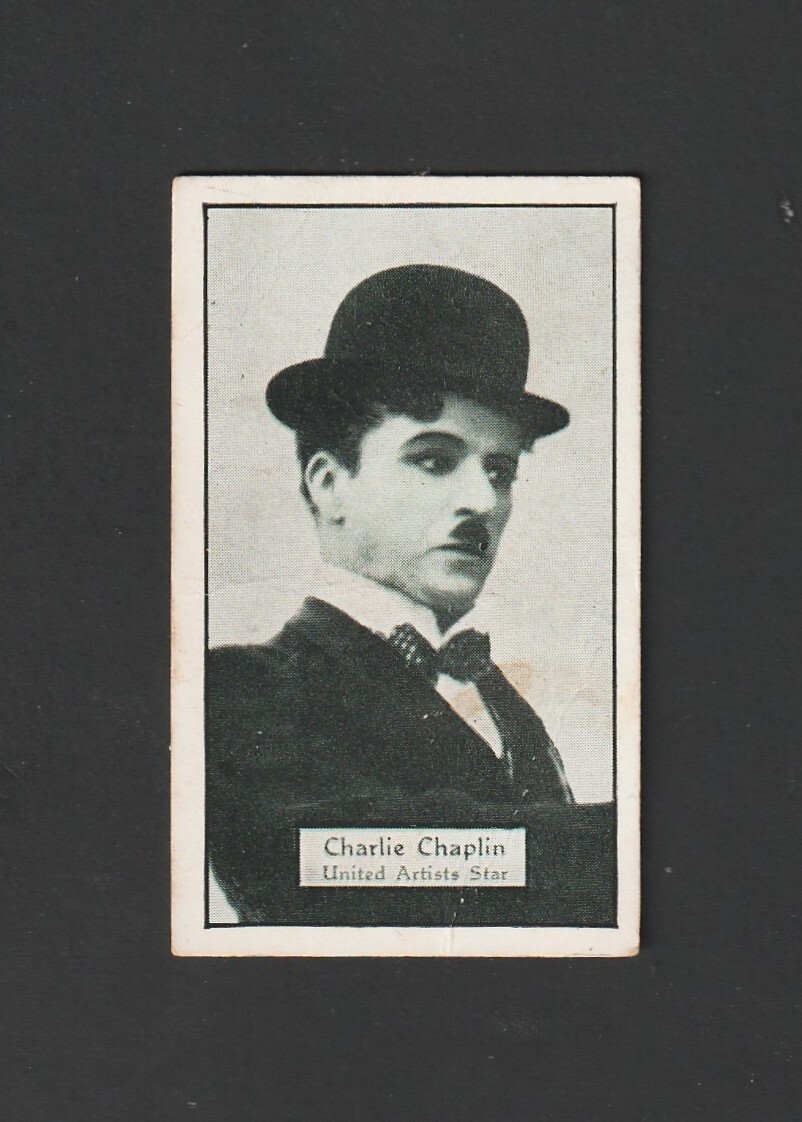 Rare 1933 Carreras Turf Cigarettes CHARLIE CHAPLIN #49 ~~ Must See