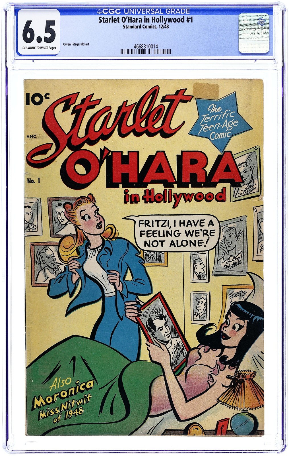 Starlet O\'Hara in Hollywood #1 CGC 6.5 1948 4668310014