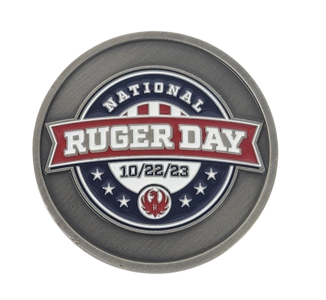 Ruger National Ruger Day Challenge Coin 10/22/23 