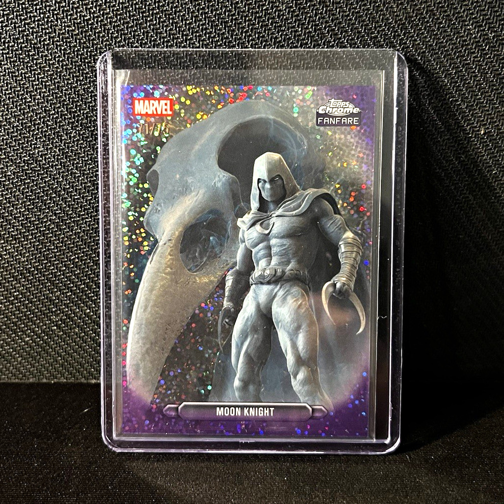2026 Topps Chrome Marvel — Moon Knight Fanfare /75