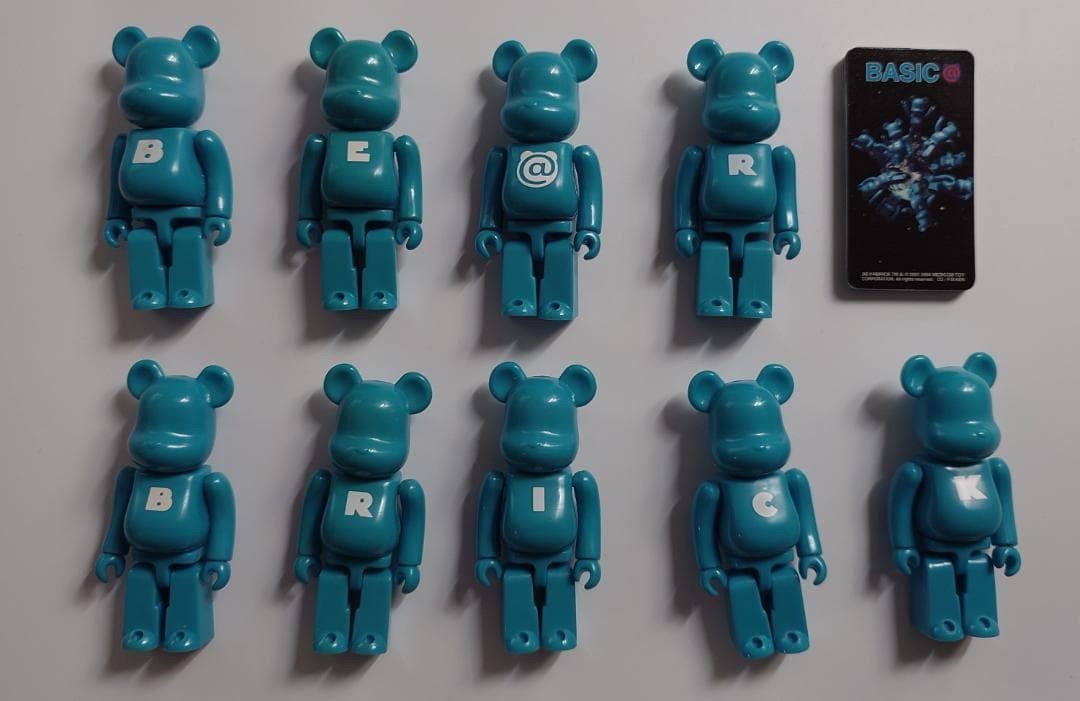 Medicom Toy BE@RBRICK Series 11 Basic Set 9 Figures Limited Edition Rare