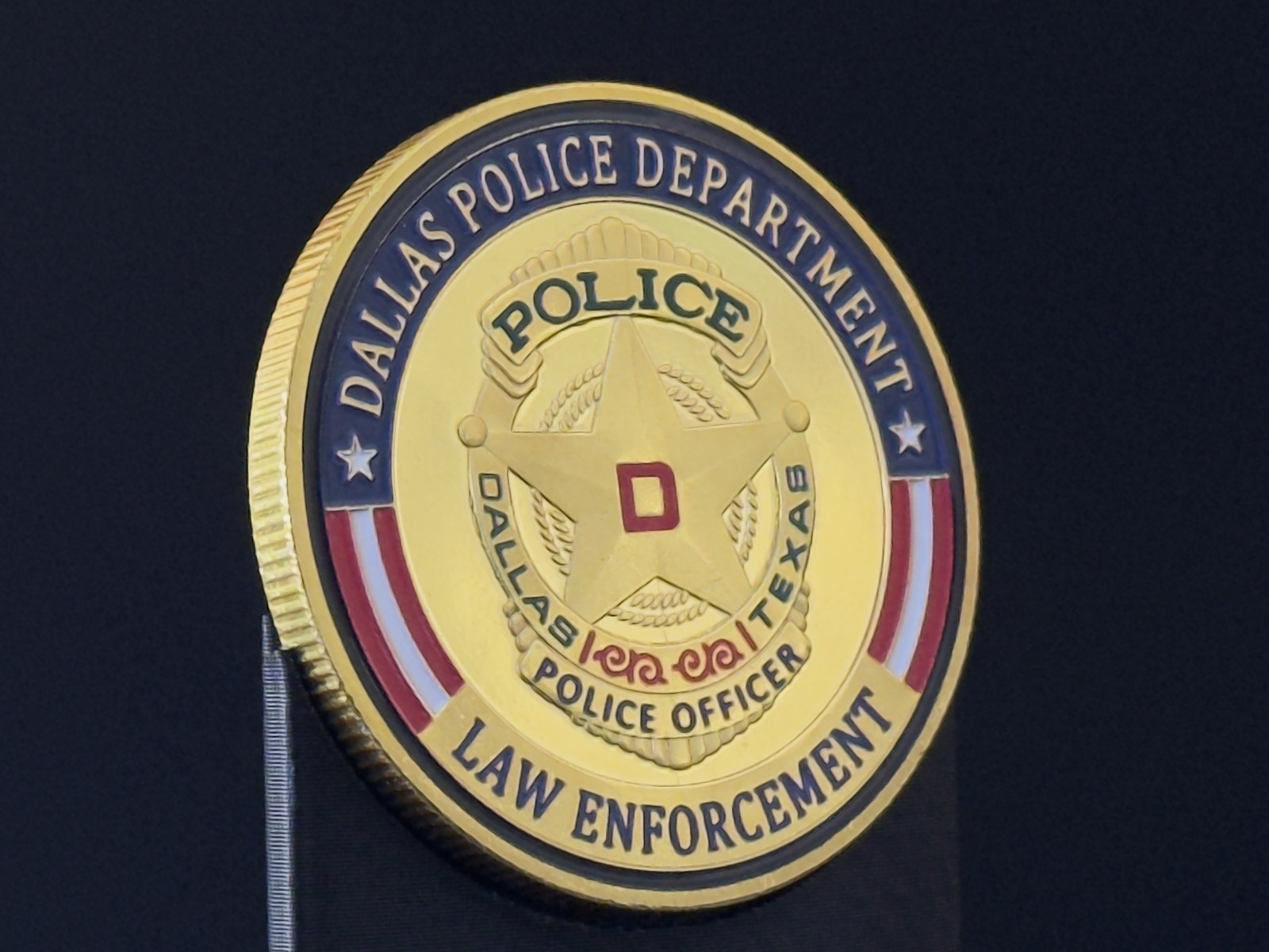 Dallas Texas Police Department DPD Challenge Coin