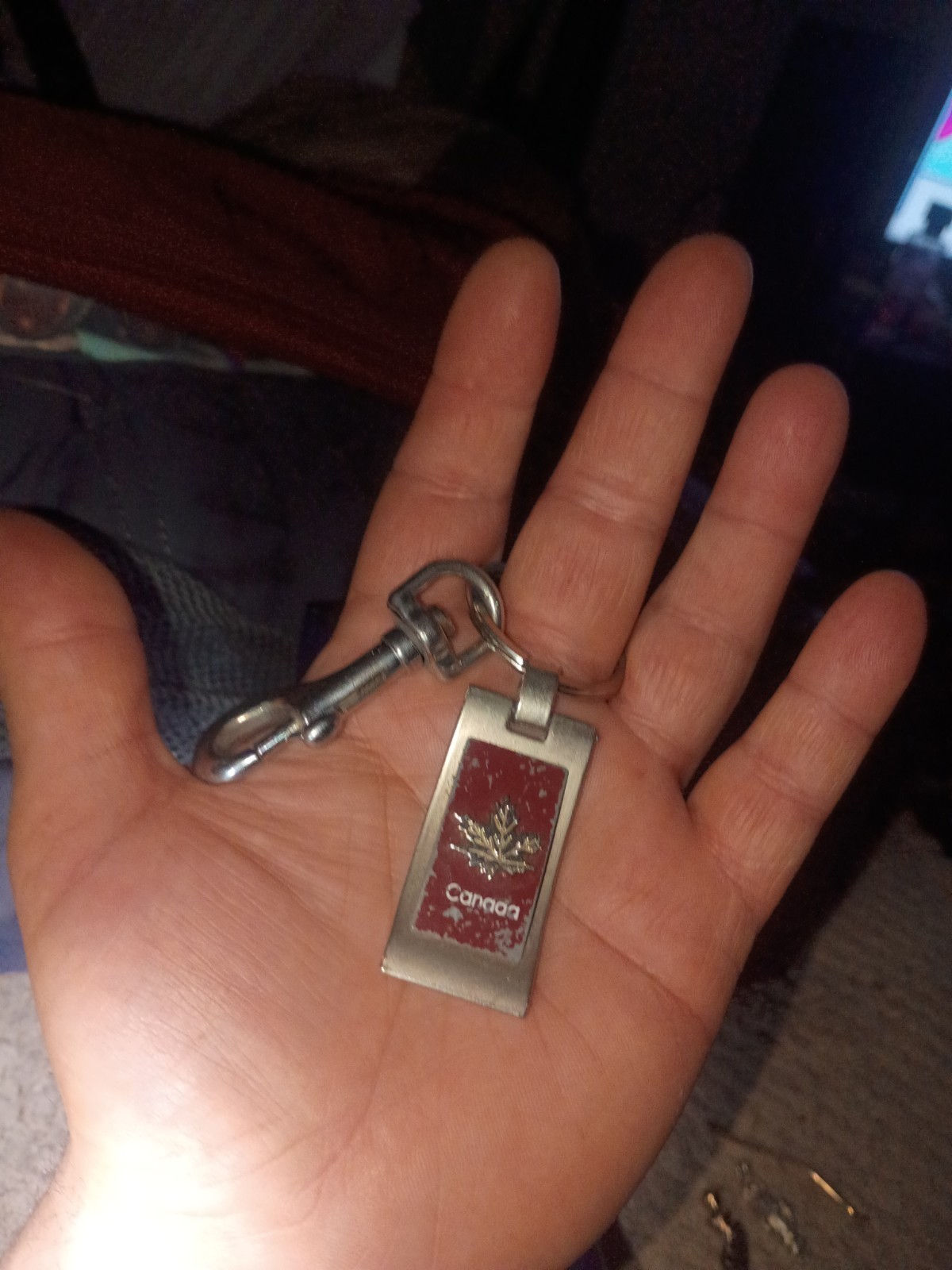 Vintage Canadian Keychain Bottle Opener