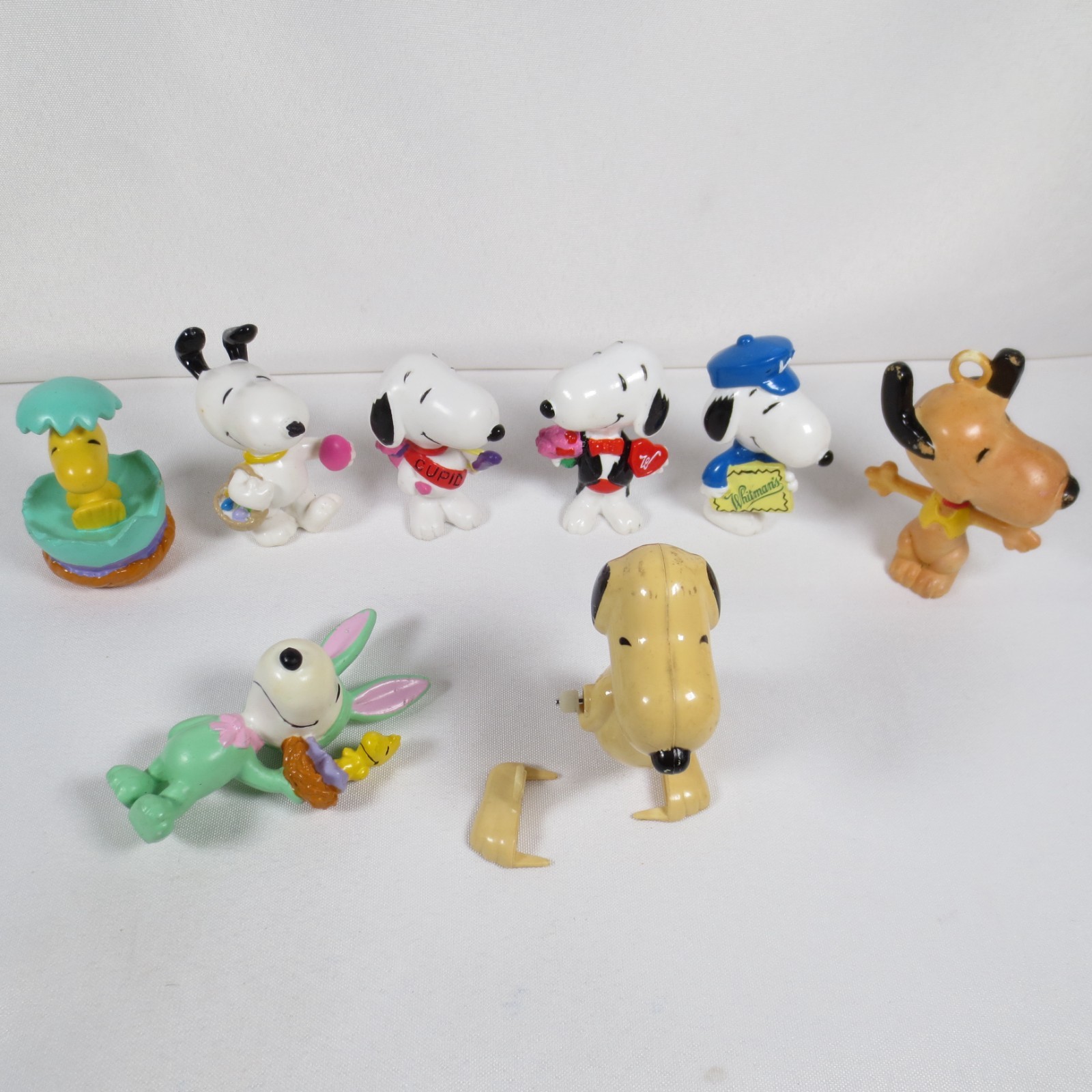Vintage Peanuts Snoopy Figures Lot of 8