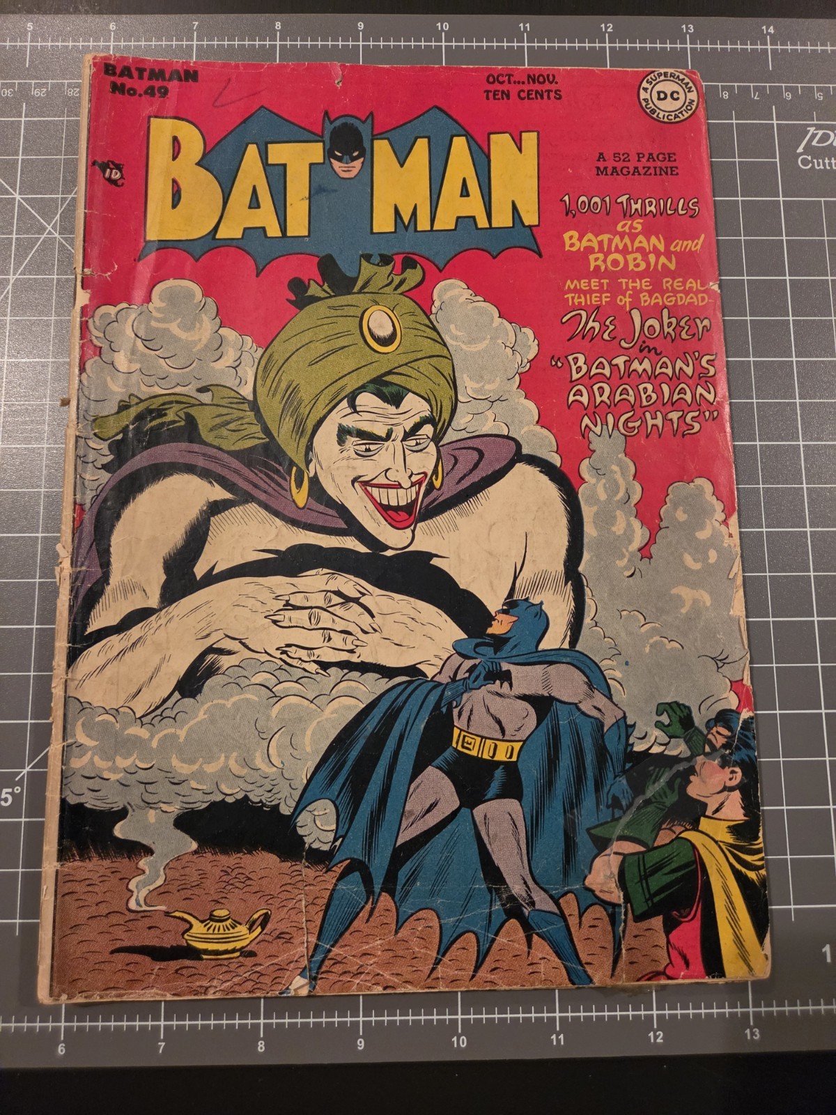 Batman #49, Oct.-Nov. 1948, first Mad Hatter, Vicki Vale  KEY ISSUE
