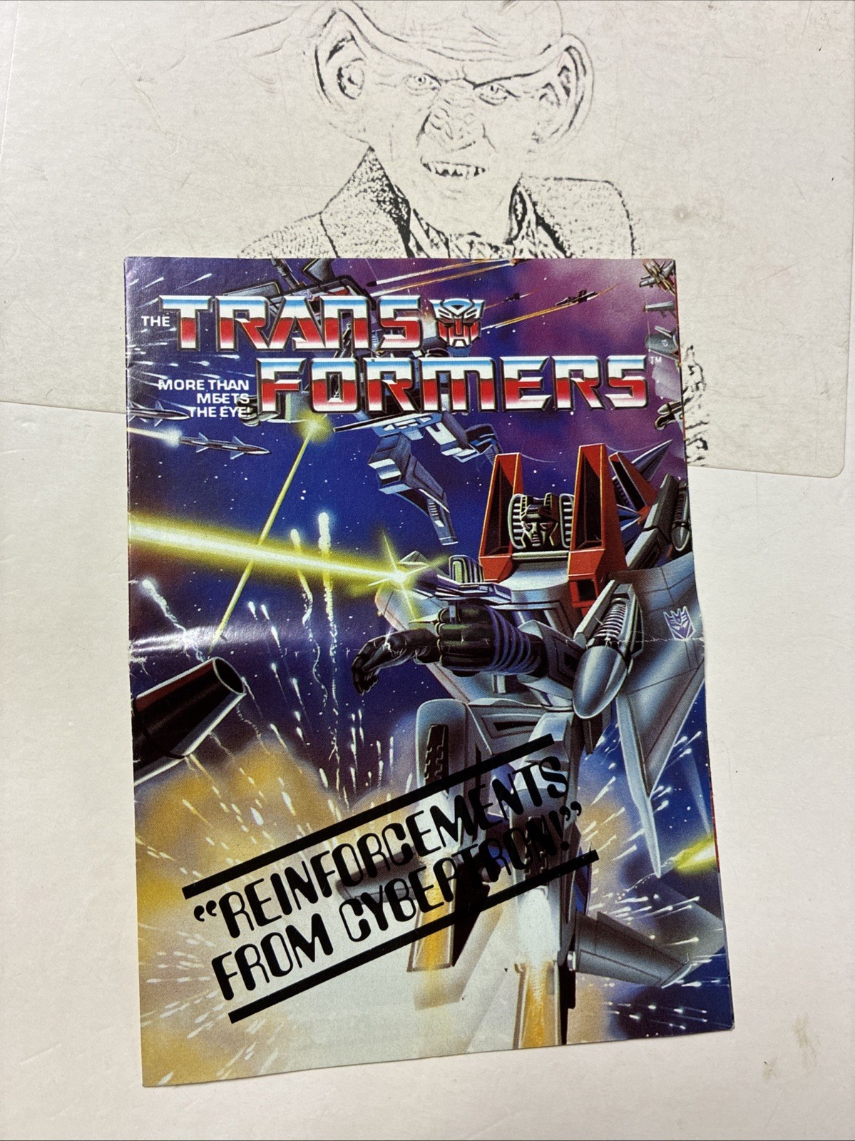 TRANSFORMERS 1984 Brochure Advertising Pamphlet 