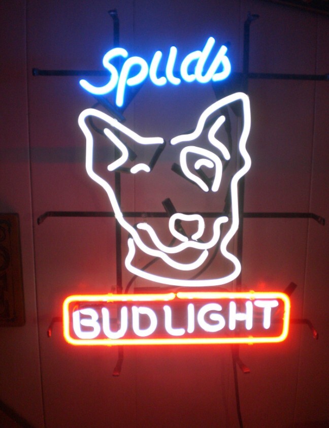 Spuds Mackenzie Beer Neon Sign 17