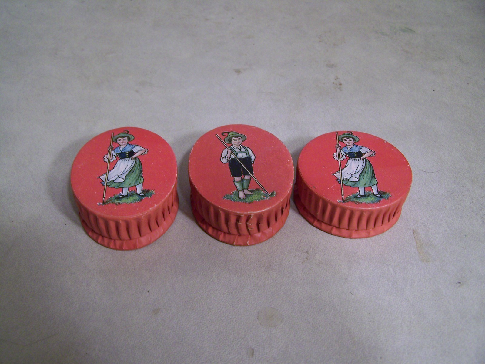 Antique or Vintage German Small Candy Boxes, Chocolate Boxes