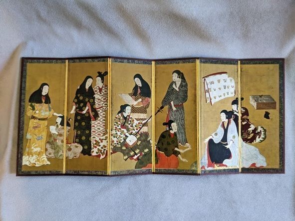 Matsu-ura Screen, National Treasure, Momoyama Period, Early 17th Century