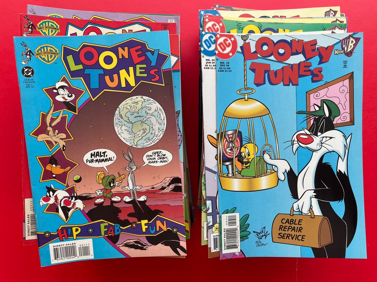 LOONEY TUNES # 1 - 117 (DC 1994) 105 issue HUGE MEGA COMIC BOOK LOT - NICE 