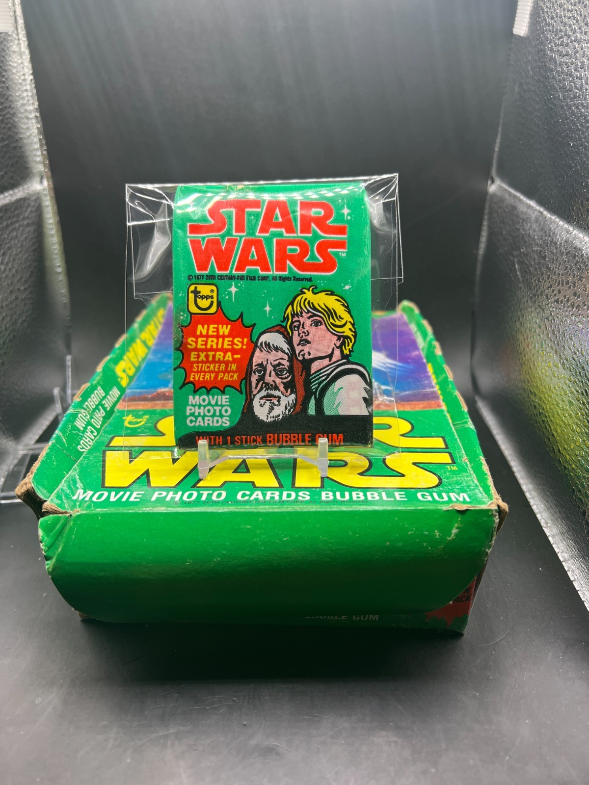 1977 Star Wars Topps Green Wax Packs Pack Lot Factory Sealed Original Series