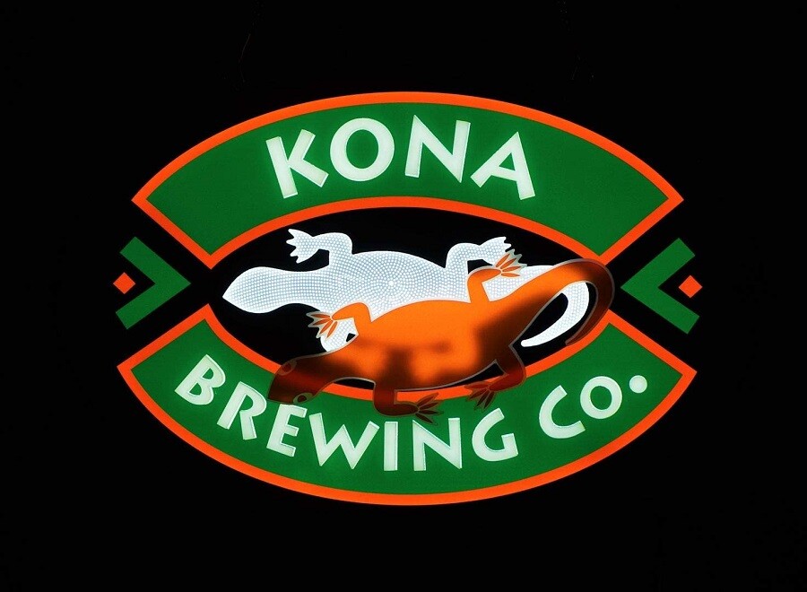 Kona Brewing Company Hawaii 3D LED 20\