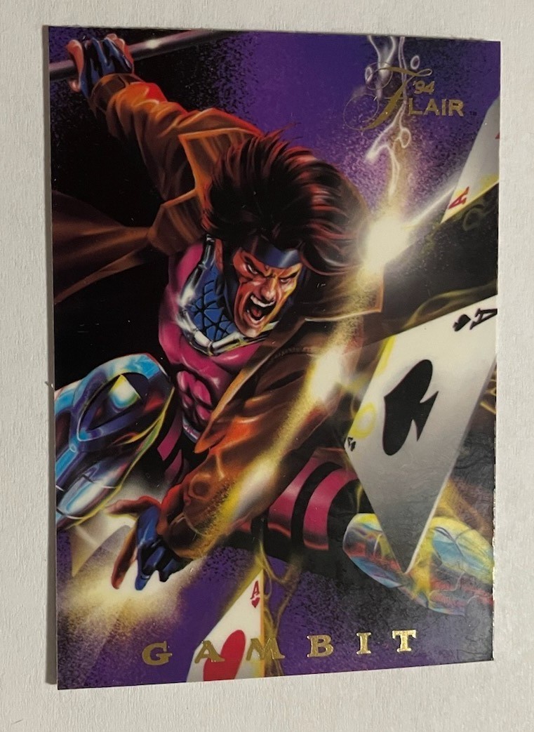 1994 Flair Marvel Annual PowerBlast # 12 Gambit