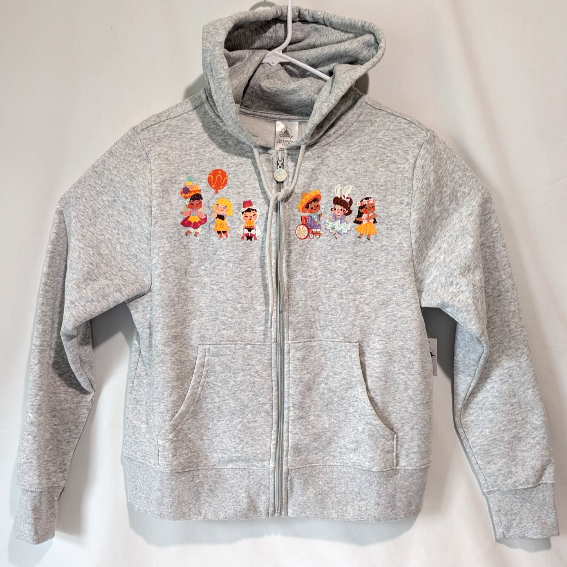 2026 Disney Parks It’s A Small World Zip Hoodie Jacket Medium New