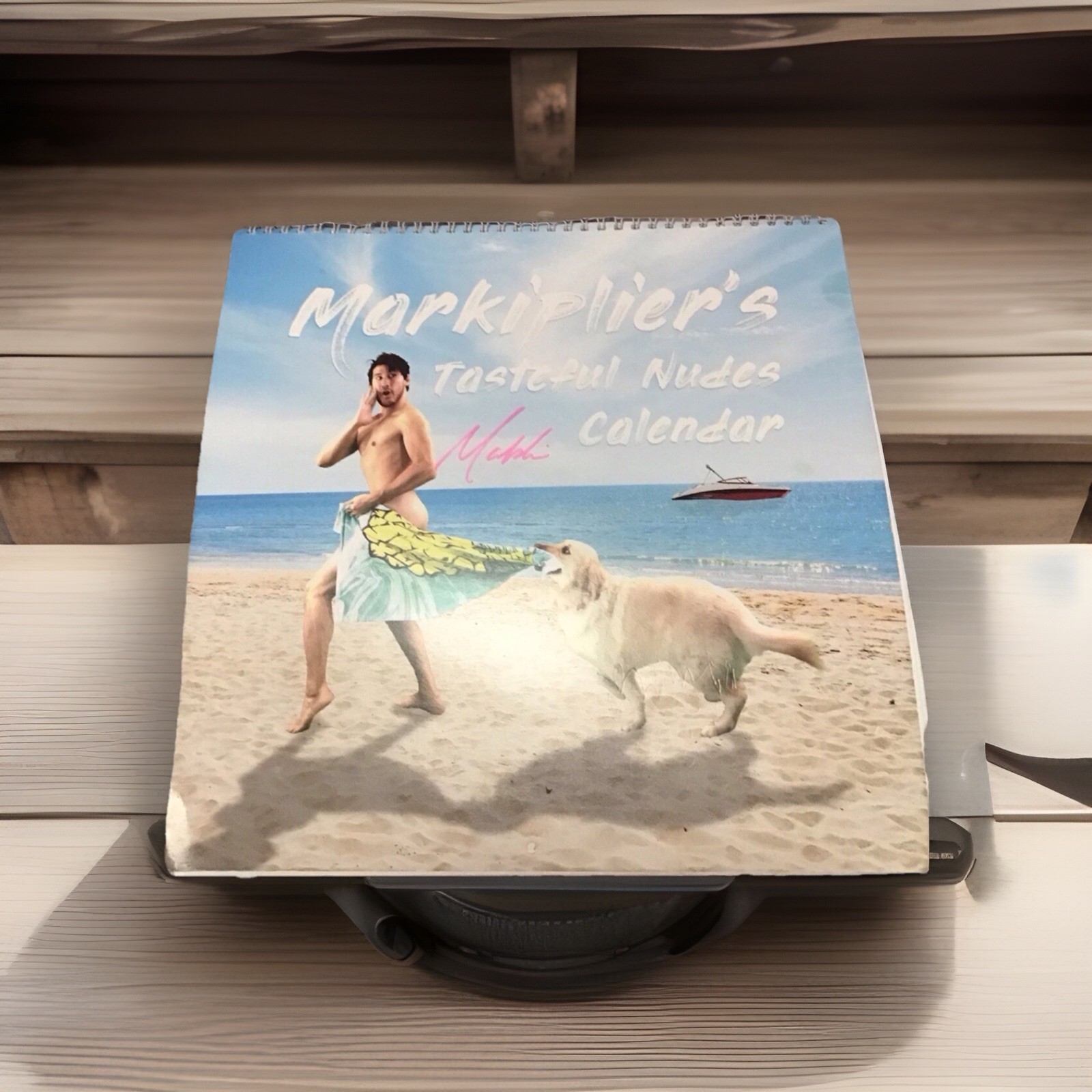 Markiplier Tasteful Nudes Calendar Signed Autographed Limited Edition Collectabl