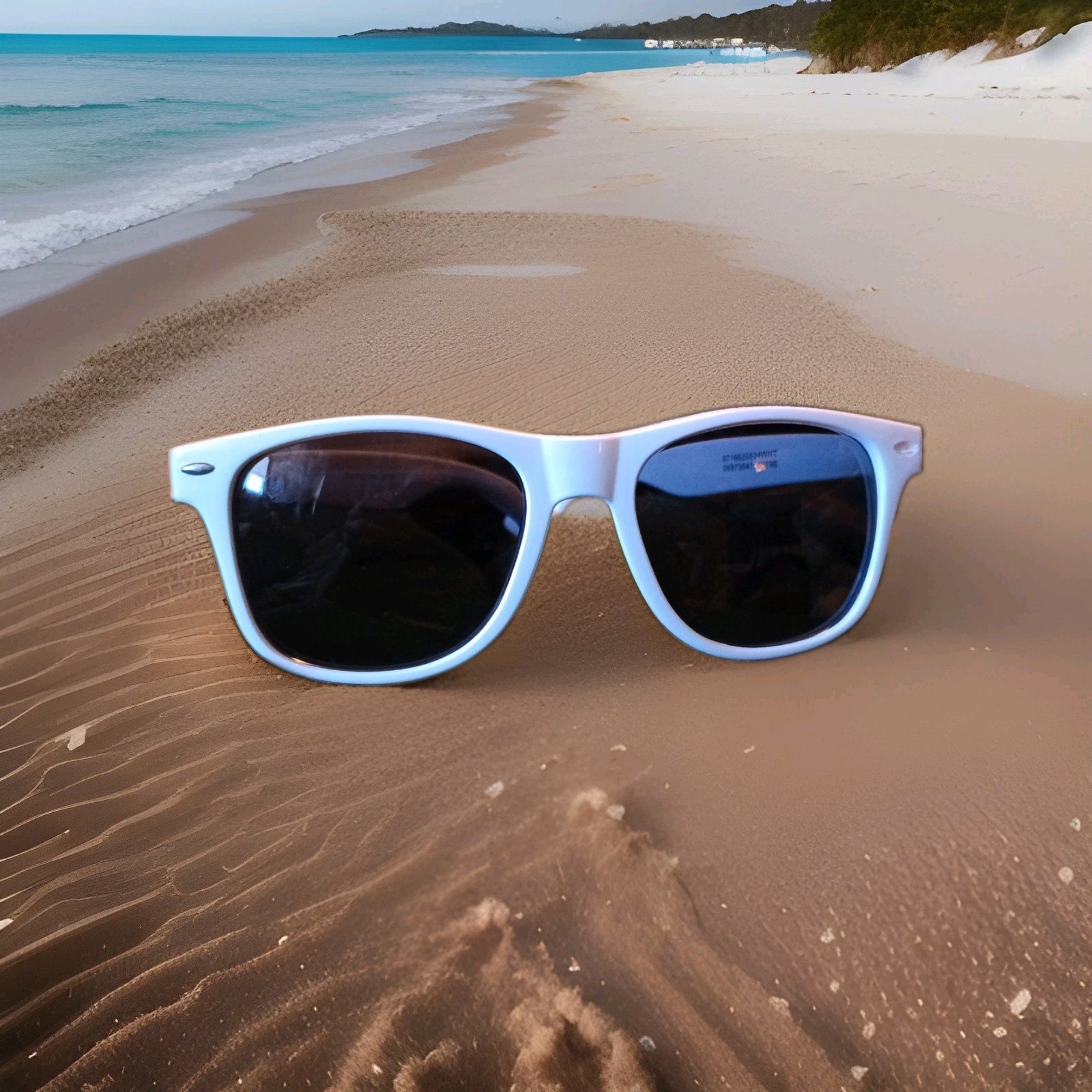 Promotional Grey Goose Vodka White Sunglasses Brand New 100% Recycled Material