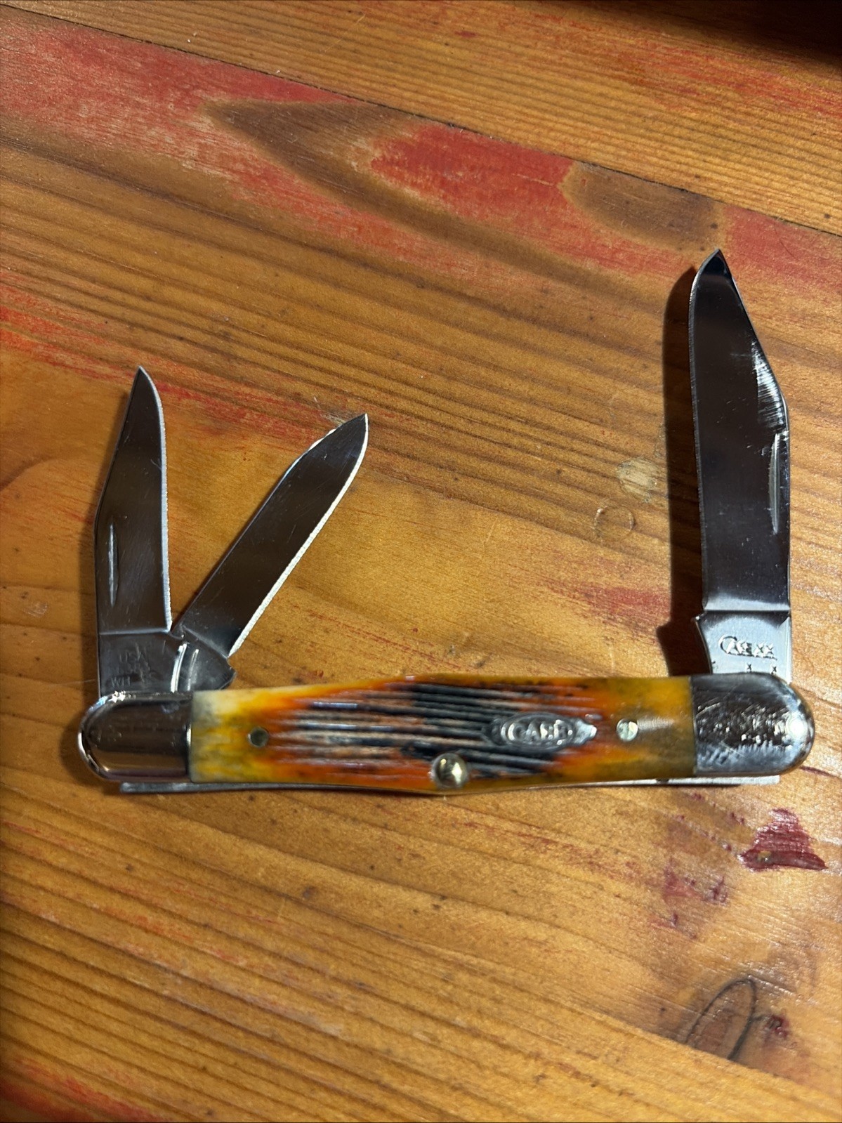 Case XX 2008 Autumn Barnboard Whittler Pocket Knife 6383WH SS