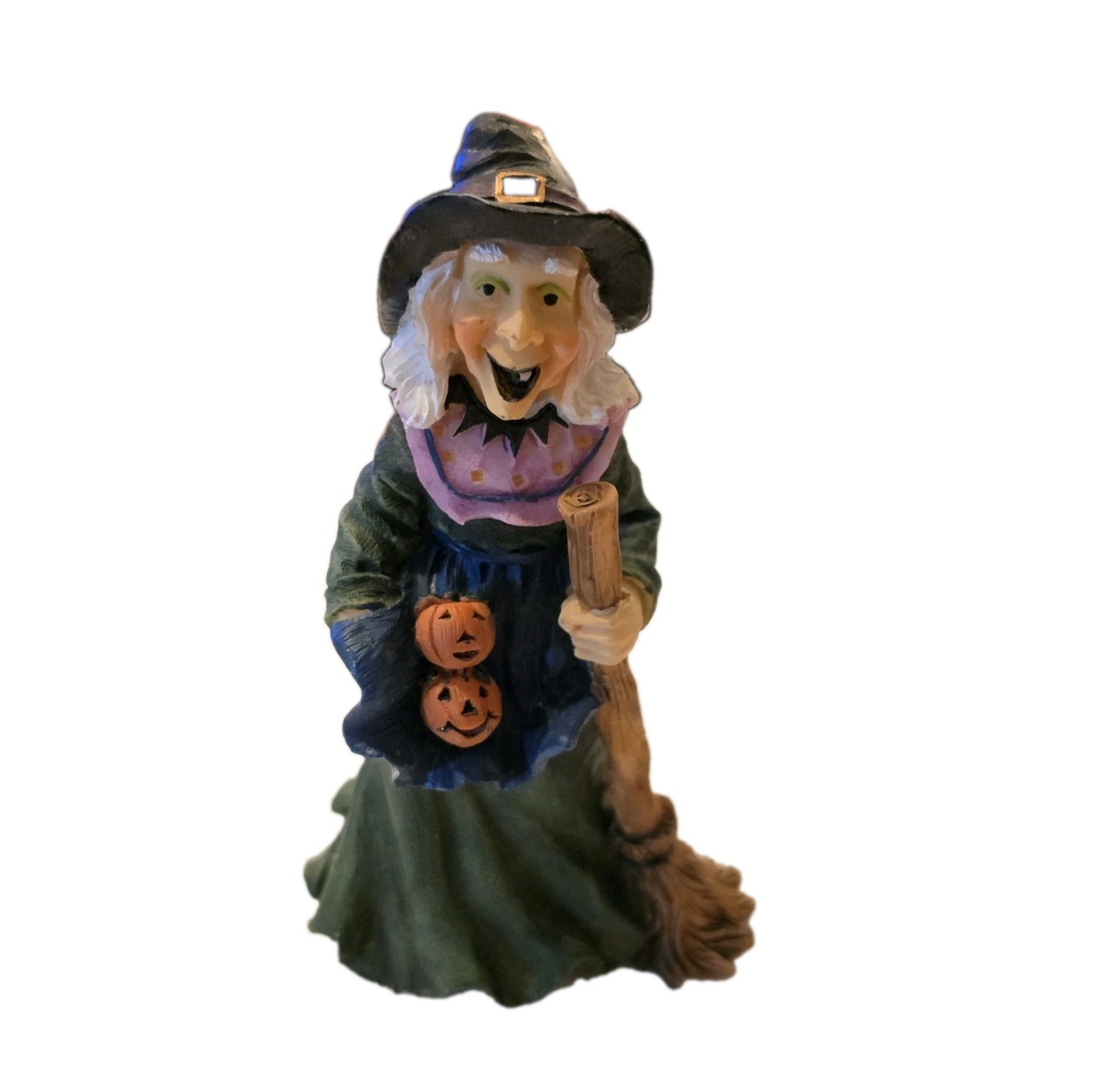 Vintage K's Collection Halloween Witch Figurine 5 Inches Tall 