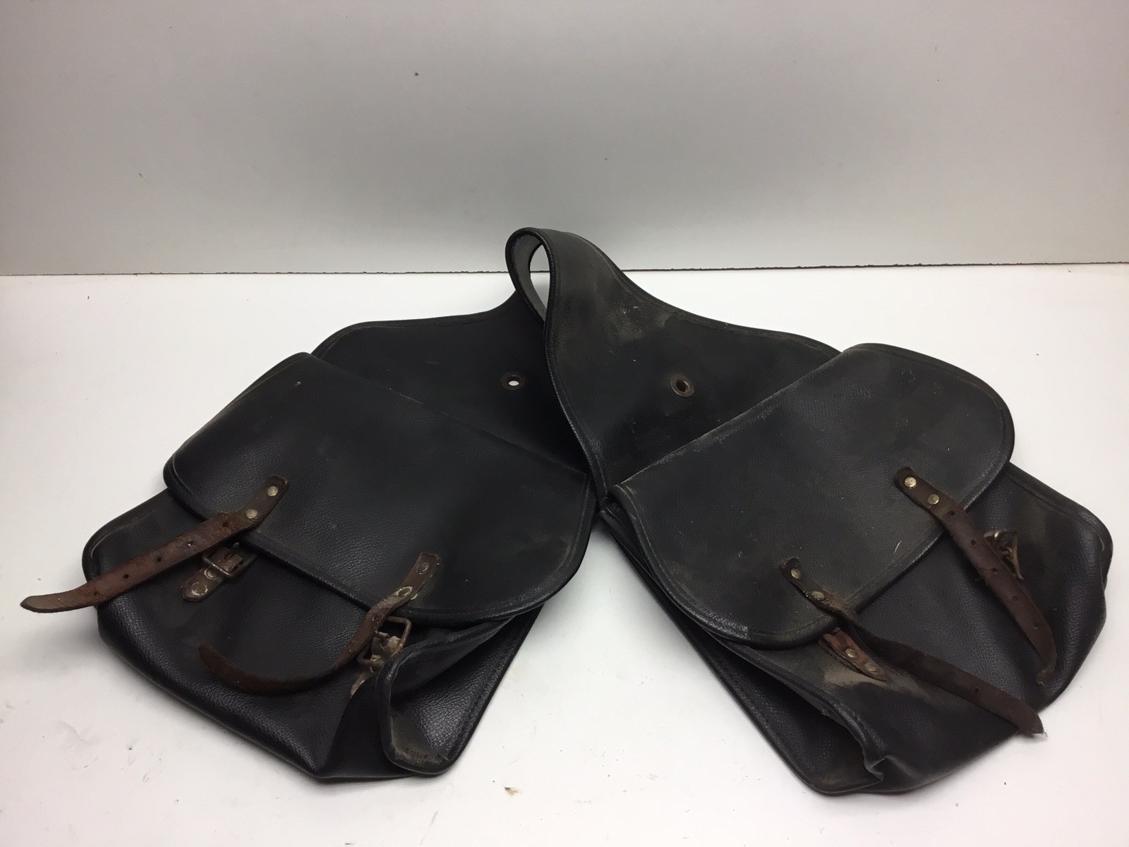 Vintage 1940/50s Bicycle Saddlebags Whizzer Motorbike Motorcycle