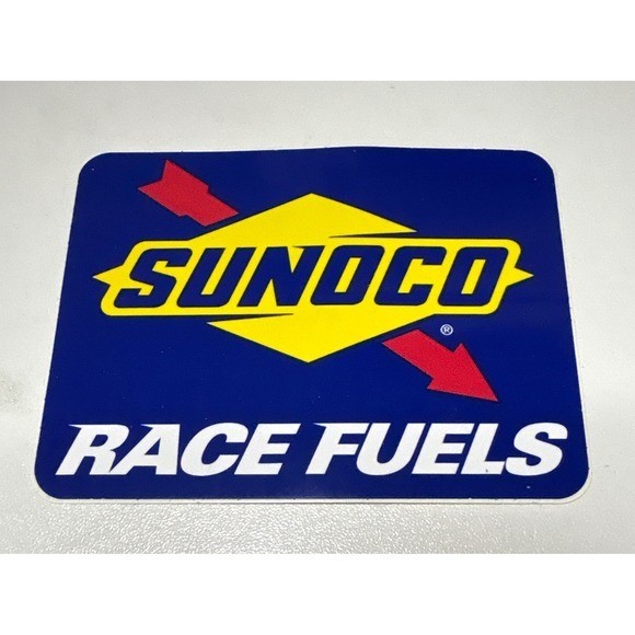 Sunoco Race Fuels Sticker Decal Graphic Auto Racing Oil Gasoline