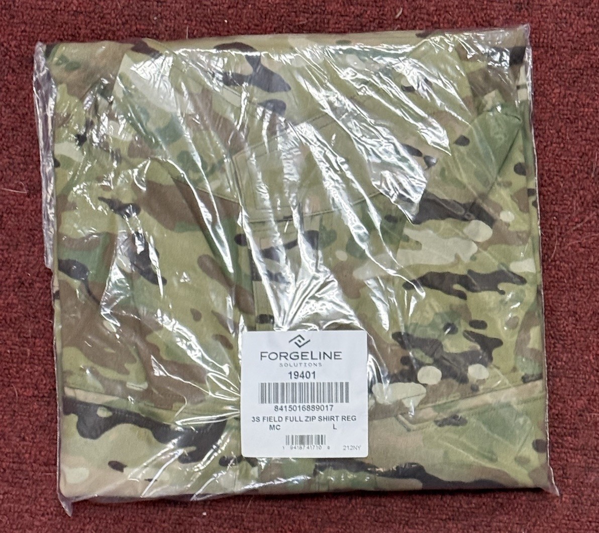 NEW ForgeLine Solutions 3S Field Shirt Multicam Large Regular (MGSep23)