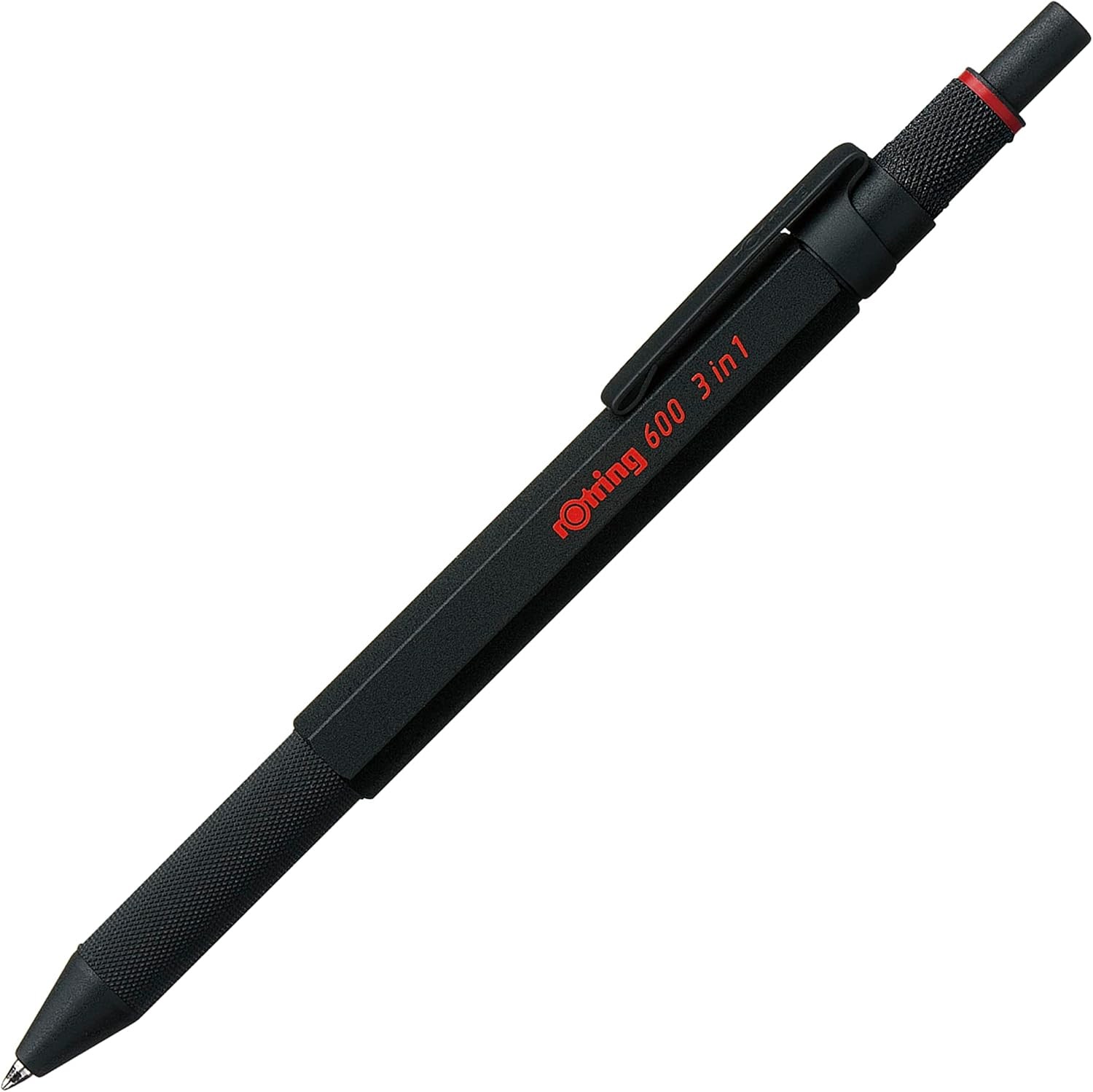 600 3-in-1 Multicolor Pen and Mechanical Pencil Switches Between 2 Ballpoint