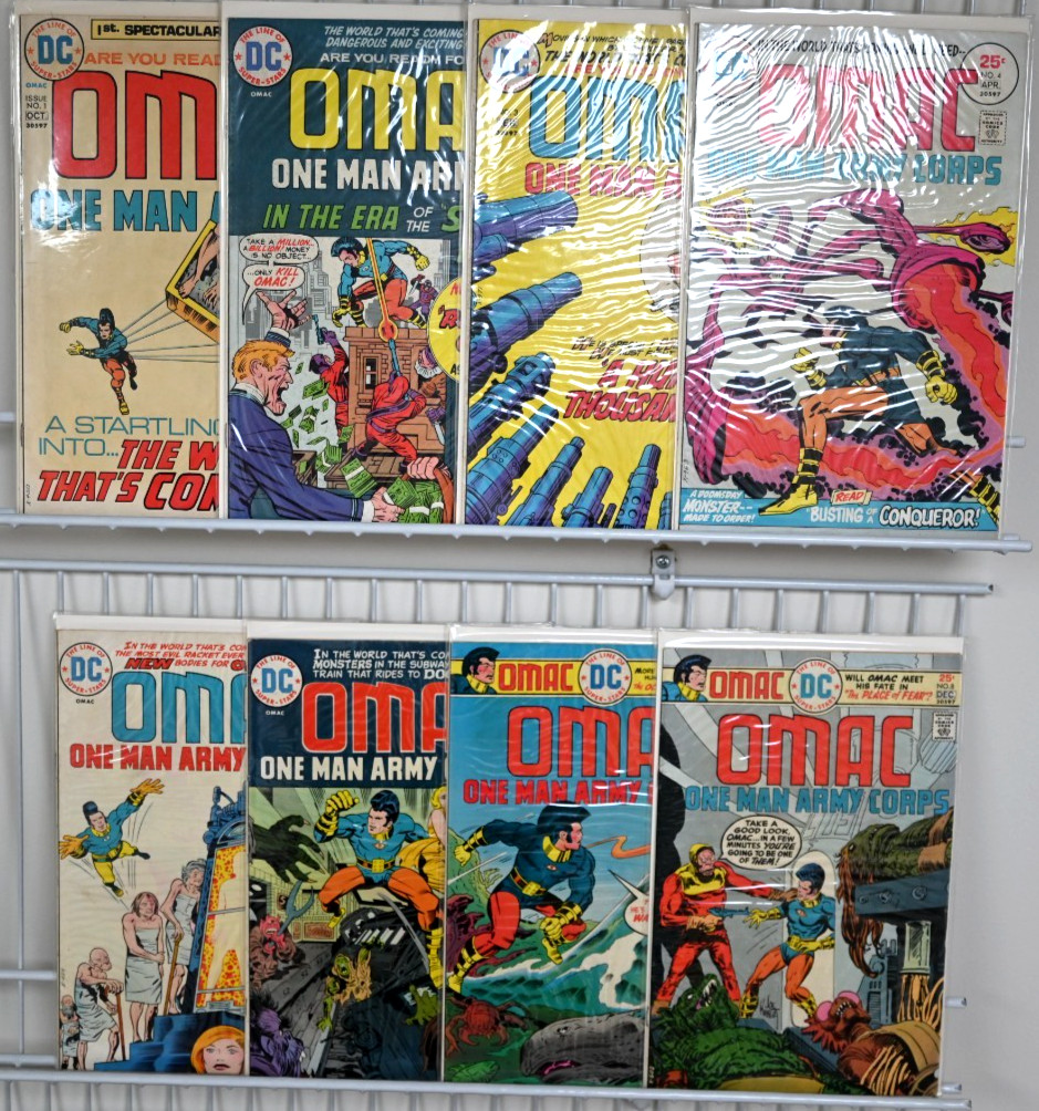 OMAC #1-8 Complete Set Jack 