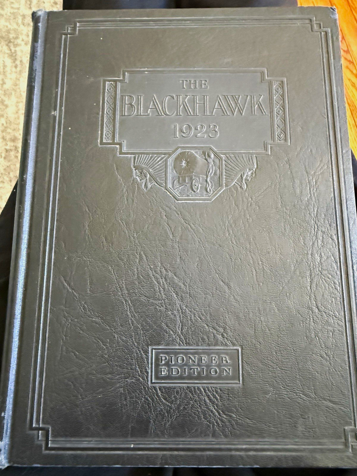 The Blackhawk 1923 Pioneer Edition Davenport High School Yearbook