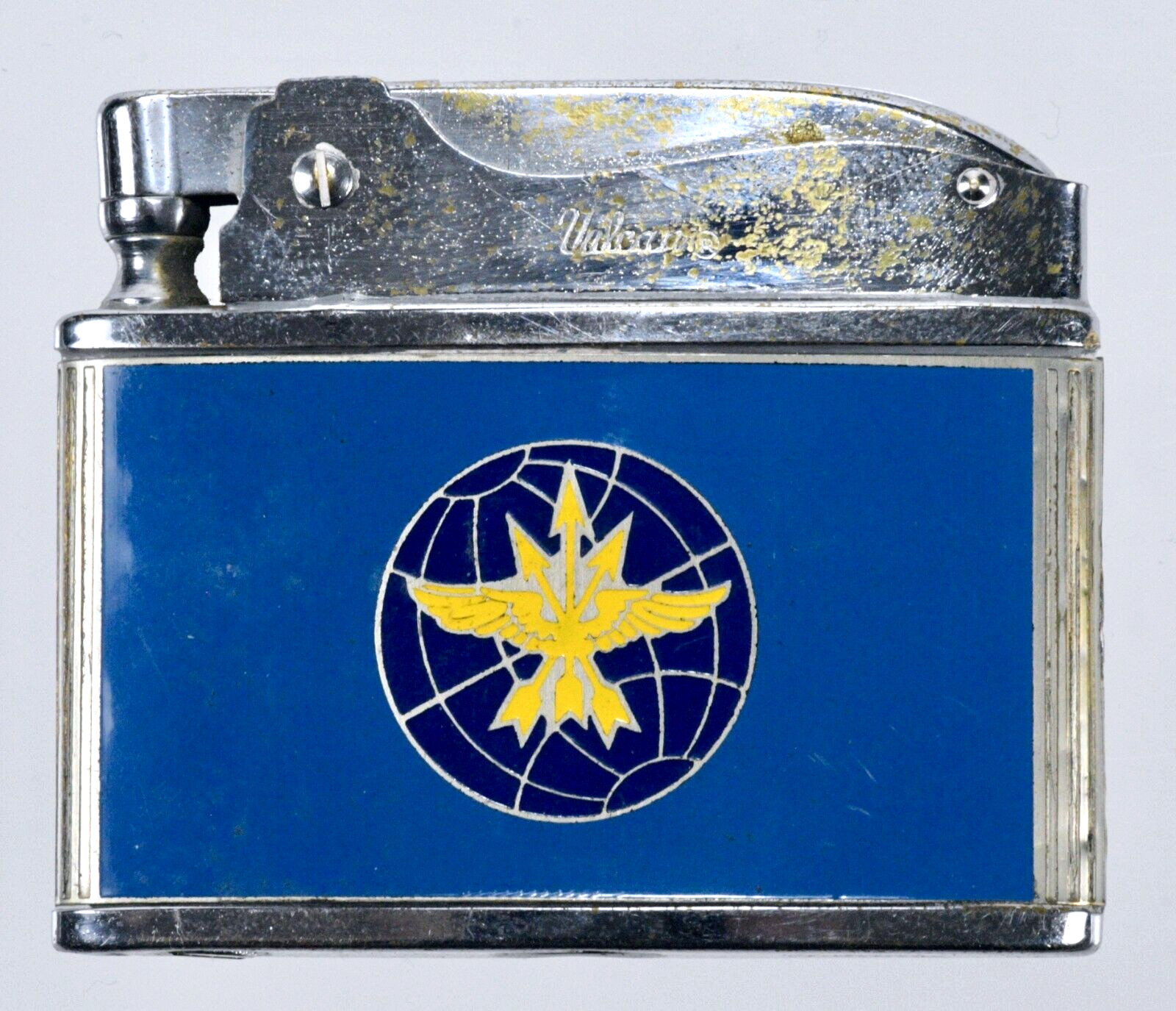 Rare Vtg Vulcan Lighter USAF Orlando Air Force Base FLA Strategic Air Command