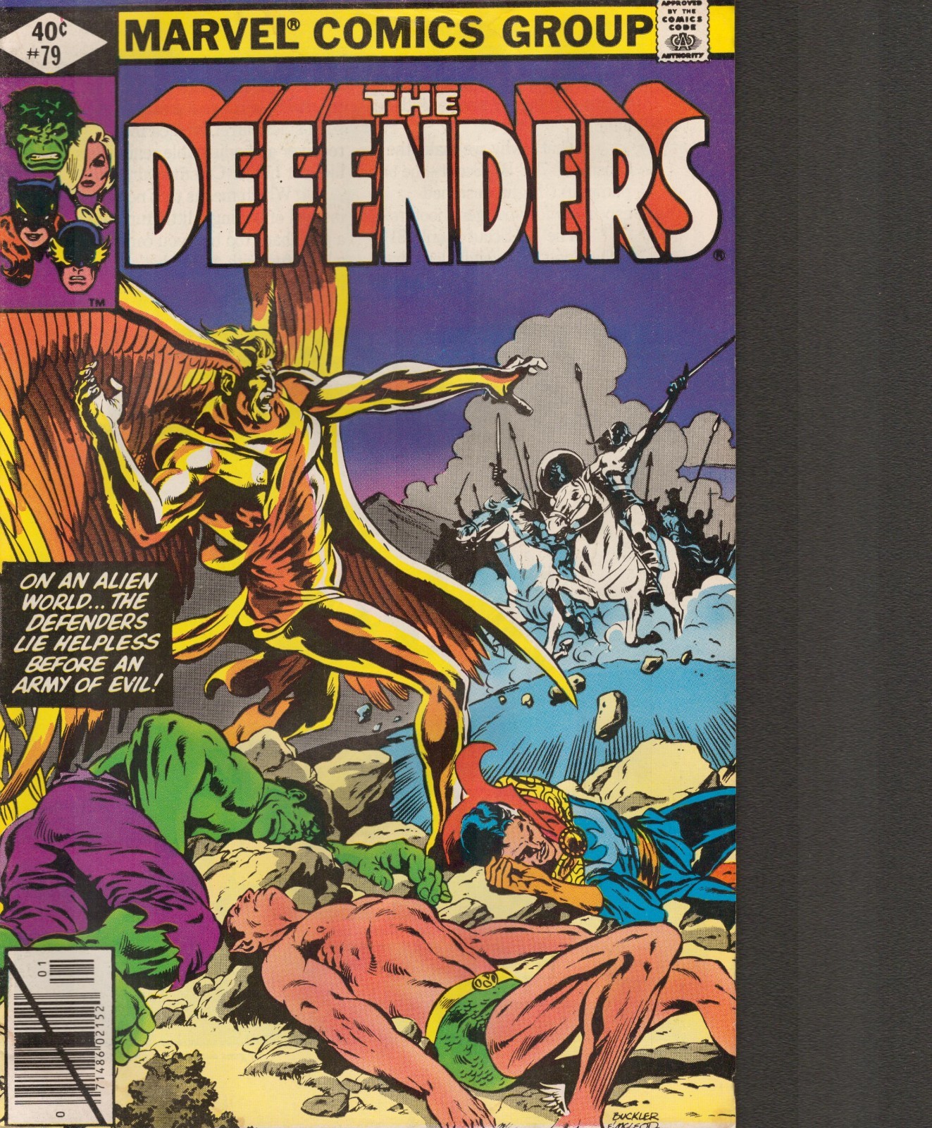 55230: MARVEL THE DEFENDERS #79 VG Grade