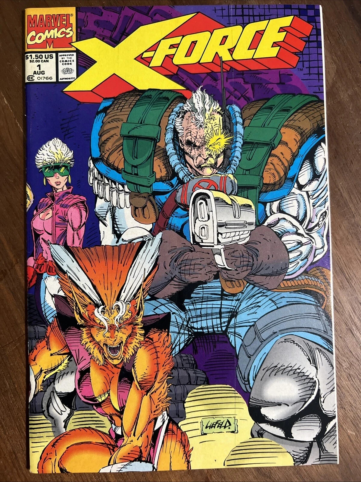 X-Force #1 (Marvel Comics August 1991)