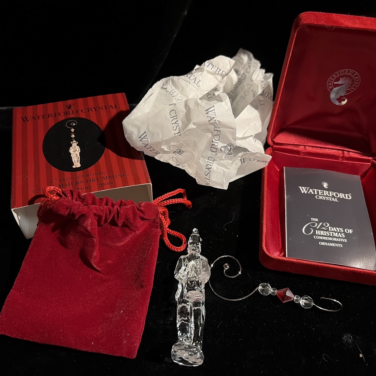 2006 Waterford Crystal 12 Days of Christmas \