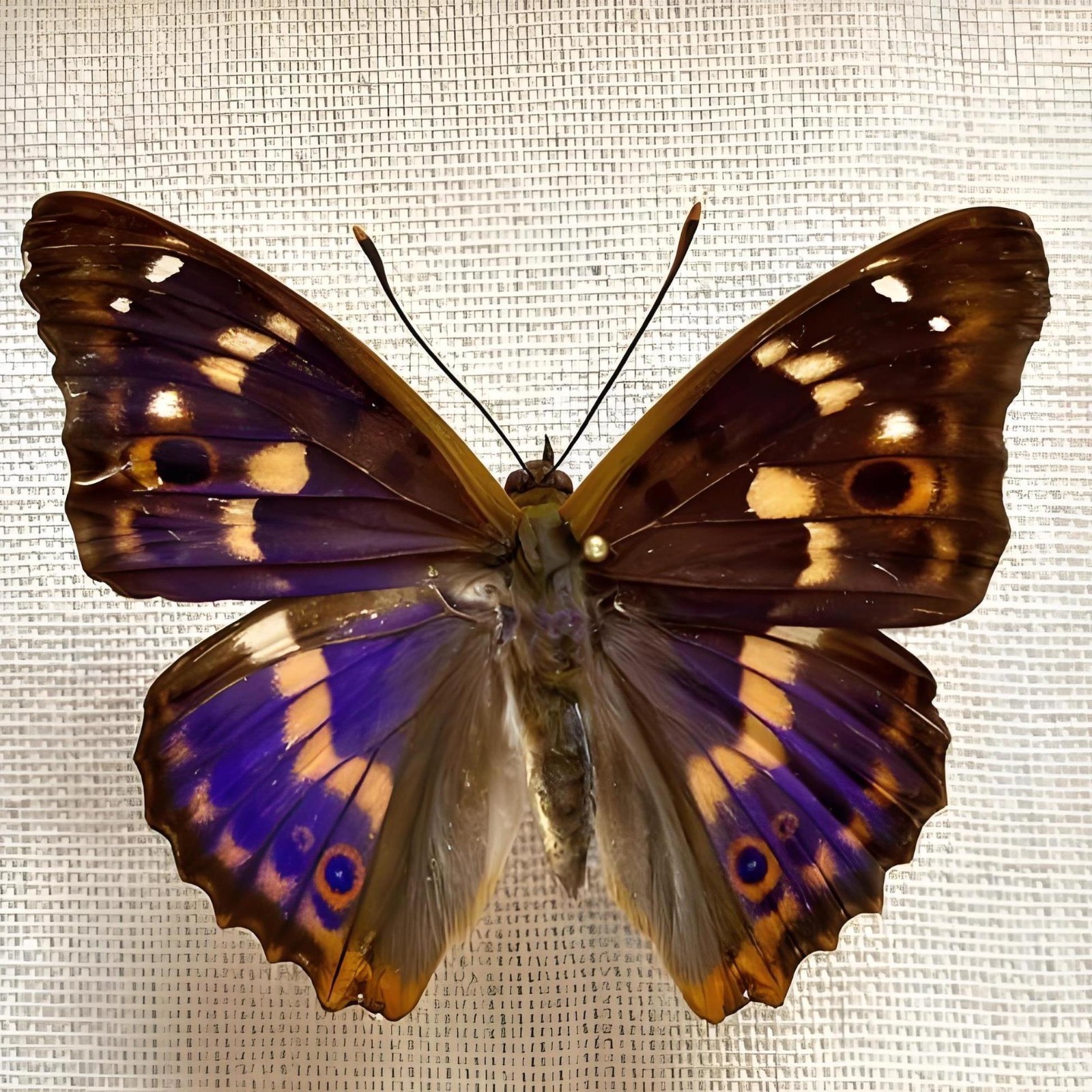 10 Pcs Purple Sheen Butterfly Specimens 5-8cm Spread A1-A- Grade DIY Decor Gift
