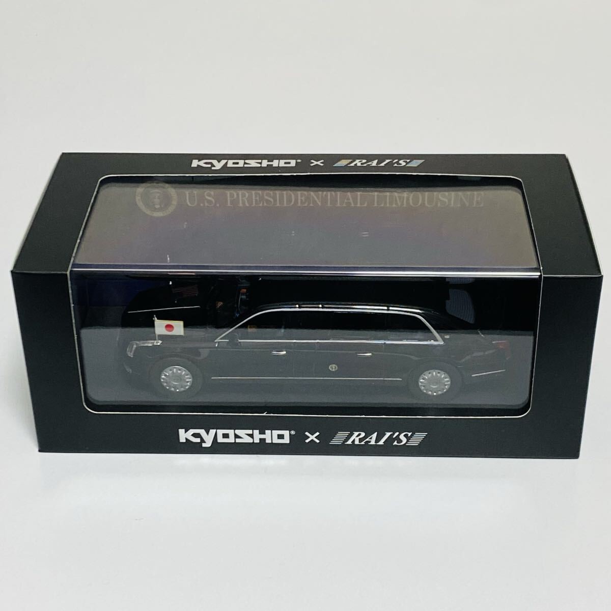 KYOSHO RAI\'S 1/43 Cadillac One The Beast US Presidential Limousine 2019 Model