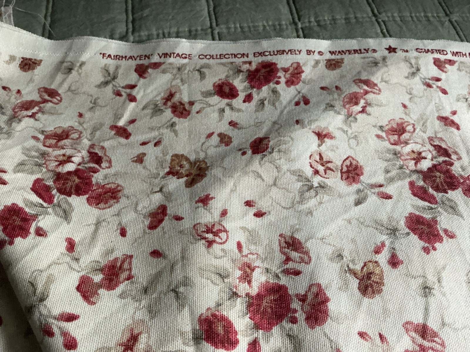 vintage waverly fabric